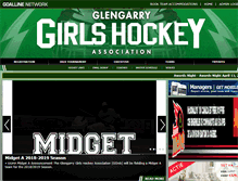 Tablet Screenshot of glengarrygirlshockeyassociation.ca